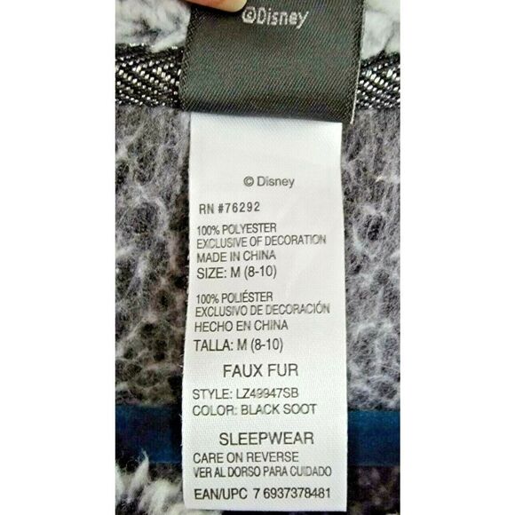 Disney The Nightmare Before Christmas 8-10 Jack Skellington Fleece Top Pajama - Picture 6 of 7